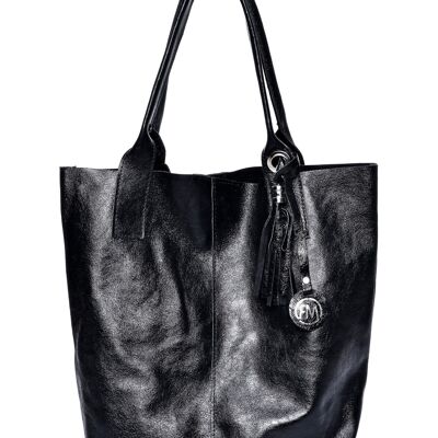 SS24 RM 8129_NERO_Tote bag