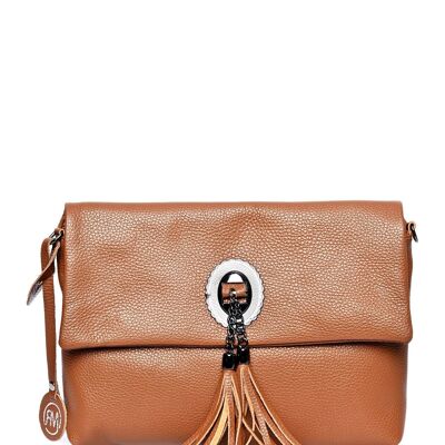 SS24 RM 1318_COGNAC_Crossbody bag