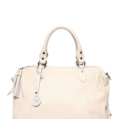 SS24 RM 1871_BEIGE_Borsa con manico superiore