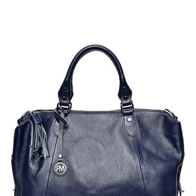 SS24 RM 1871_BLU_Bolso con asa superior