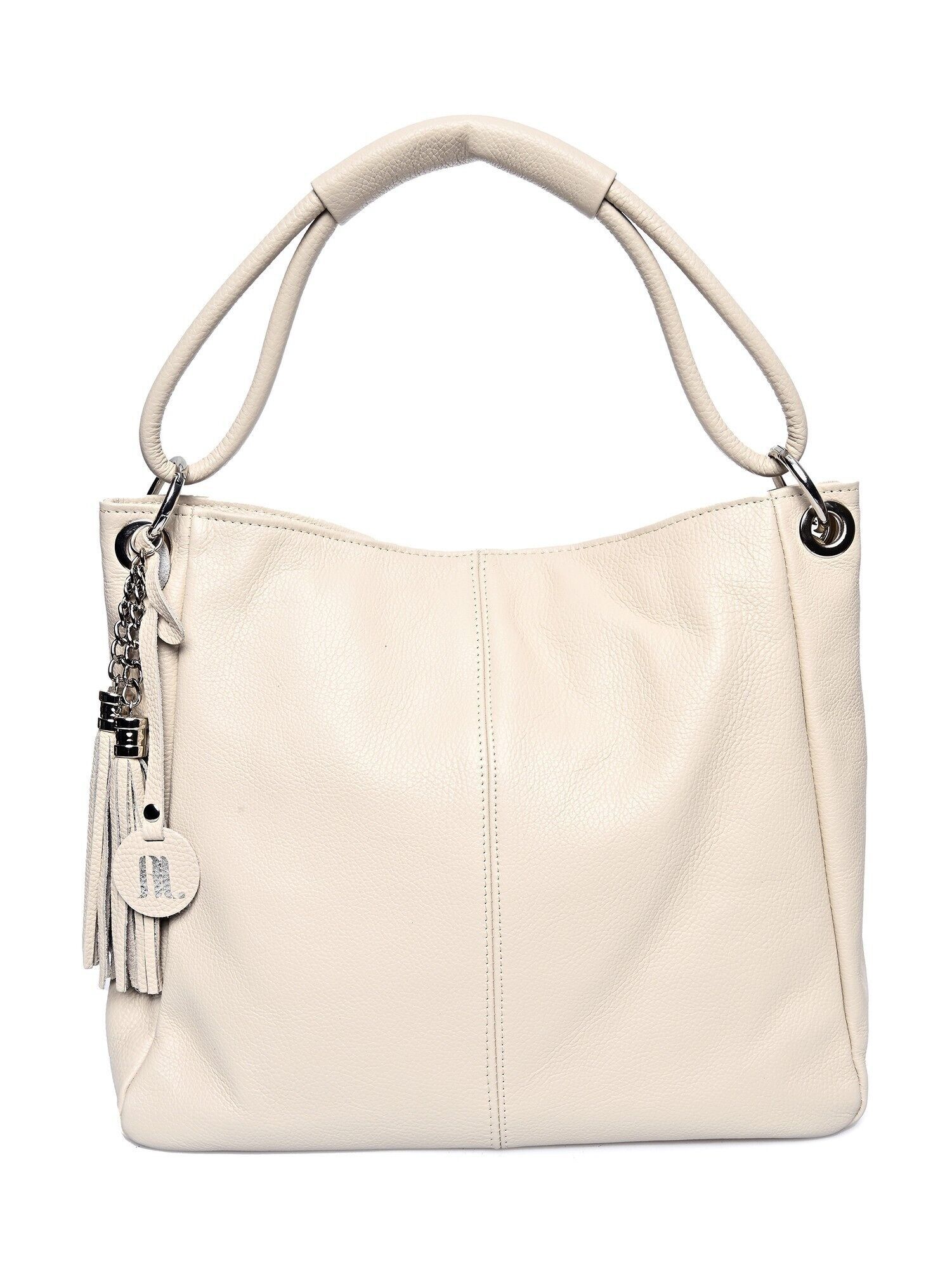 SS24 AL 1071_BEIGE_Borsa con manico superiore