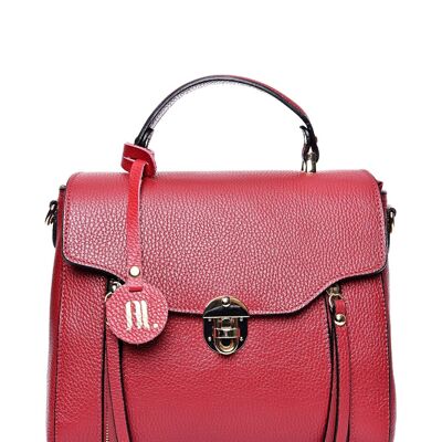 SS24 AL 1727_ROSSO_Tasche mit Tragegriff oben