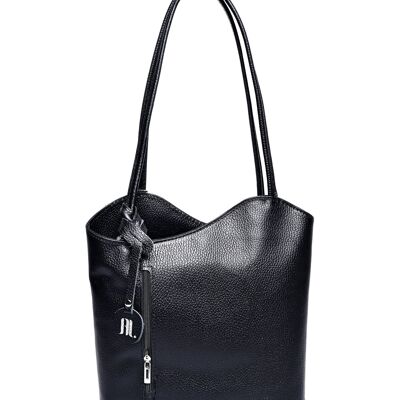 SS24 AL 1731_NERO_Bolso Tote / Mochila