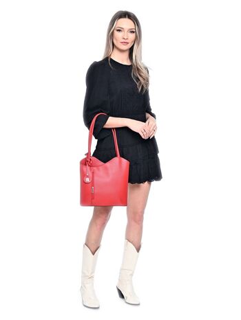 SS24 AL 1731_ROSSO_Tote Bag / Sac à dos 5