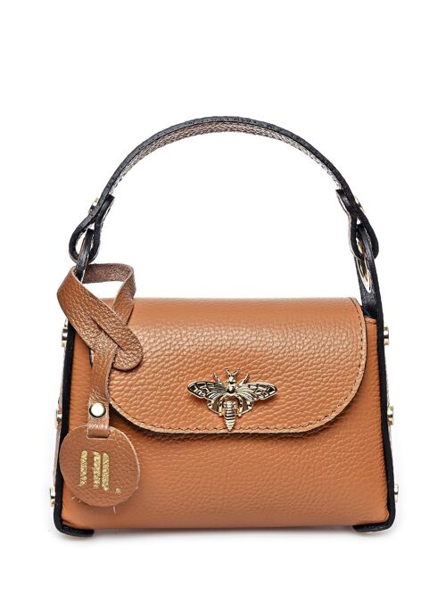 SS24 AL 1816_COGNAC_Top handle bag