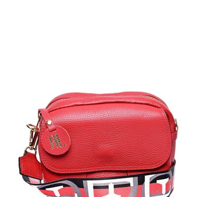 SS24 AL 1877_ROSSO_Shoulder Bag