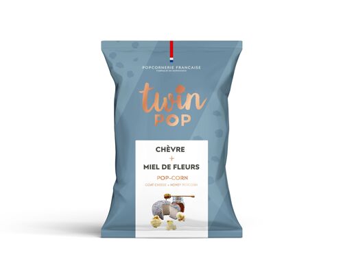 Popcorn Chèvre + Miel de Fleurs (petit sachet)