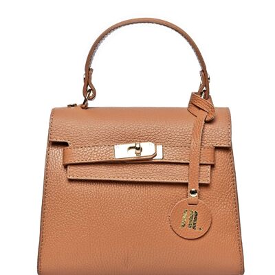 SS24 AL 1849T_COGNAC 44_Tasche mit Tragegriff oben