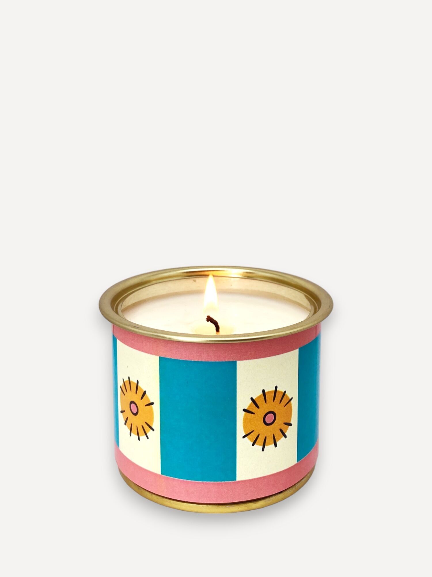 Candela per terapia del colore rosa e blu