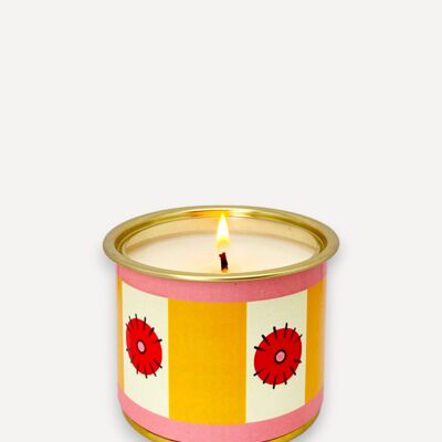 Color Therapy Candle Pink & Orange