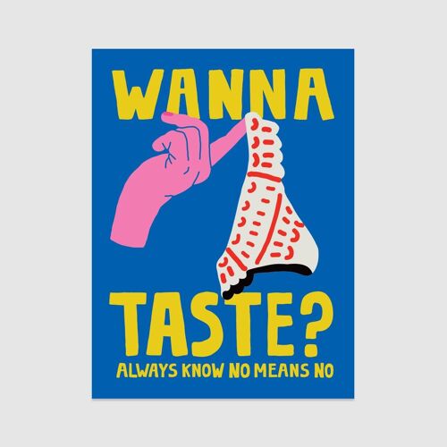Wanna Taste? Poster