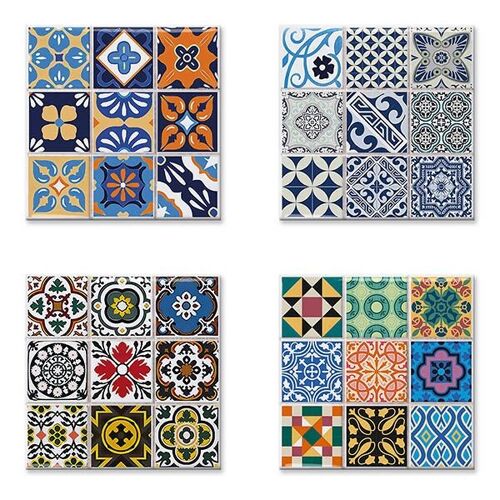 Surtido posavasos azulejos- cerámica