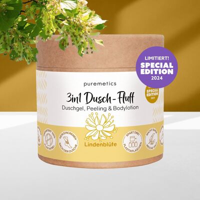 3in1 shower fluff 'linden blossom'