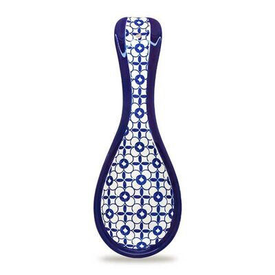 Arabesque spoon rest - ceramic