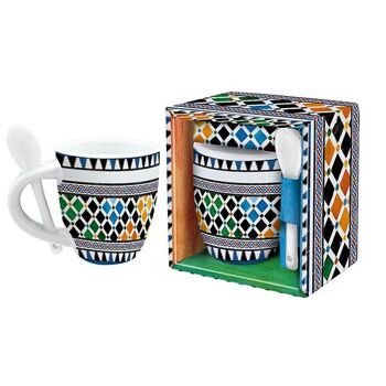 Carreaux de tasse avec boîte 2