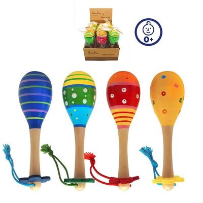 wooden maracas