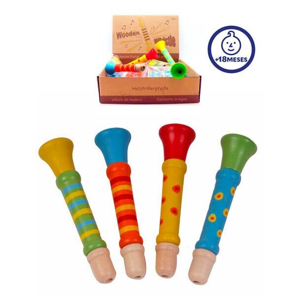 Farben für Holztrompeten