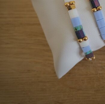 TILA - bracelet - lavender - bijoux femme - cadeaux - Showroom été - plage 3