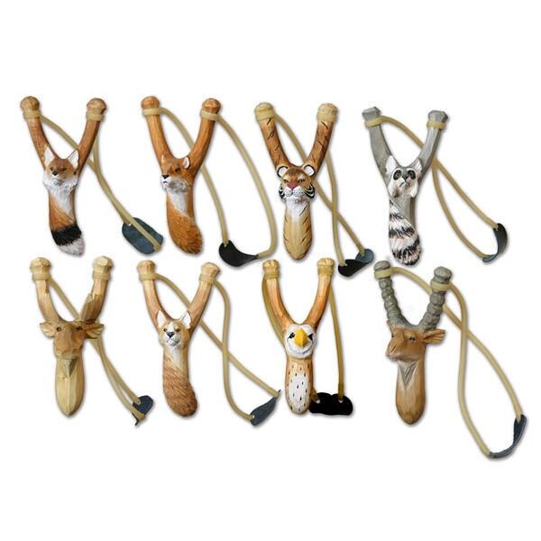 SLINGSHOT ANIMAL HEAD CHILDREN'S GAME