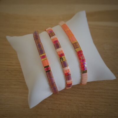 TILA - bracelet - orange multico - women's jewelry - gifts - Summer Showroom - beach