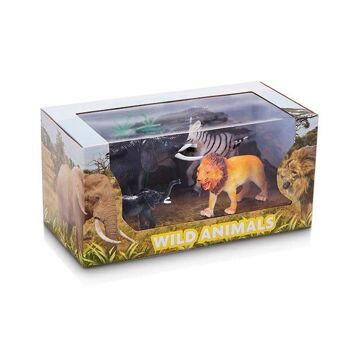Boîte de présentation avec des animaux 2