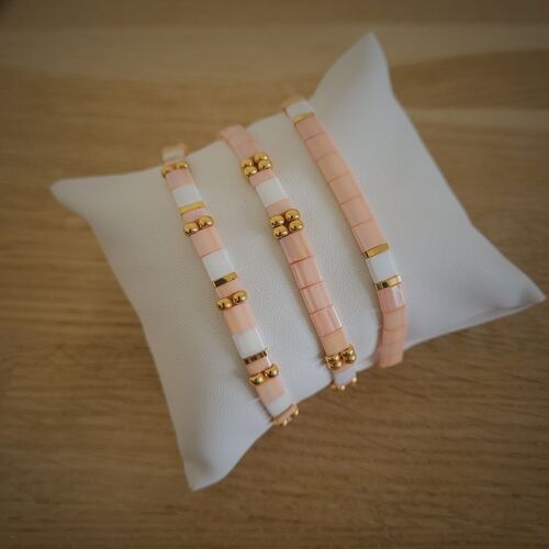 TILA - bracelet - tea rose - bijoux femme - - cadeaux - Showroom été - plage