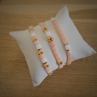 TILA - bracelet - tea rose - women's jewelry - - gifts - Summer Showroom - beach