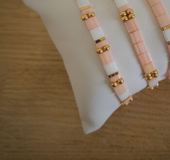 TILA - bracelet - tea rose - bijoux femme - fête des mères 3
