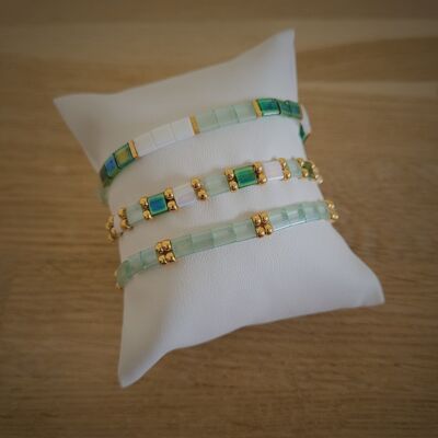 TILA - pulsera - verde - joyería de mujer - regalos - Summer Showroom - playa