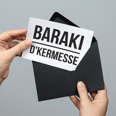 Carte postale Baraki