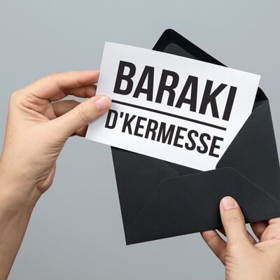Carte postale Baraki