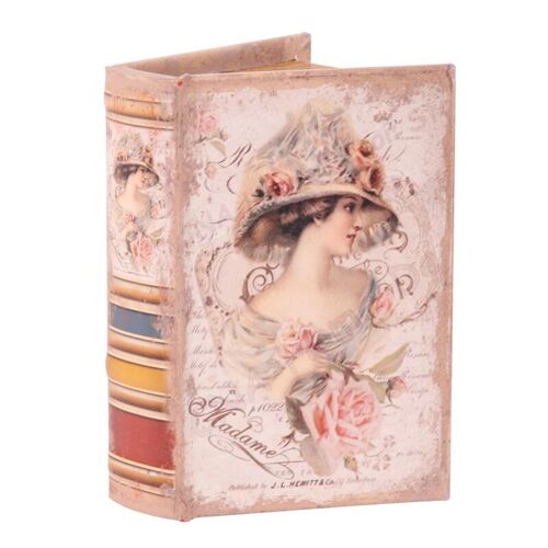 Book box 15 cm Lady