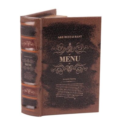 Book box 15 cm Menu