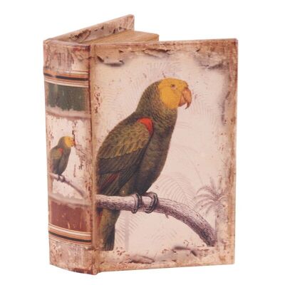 Book box 15 cm Parrot