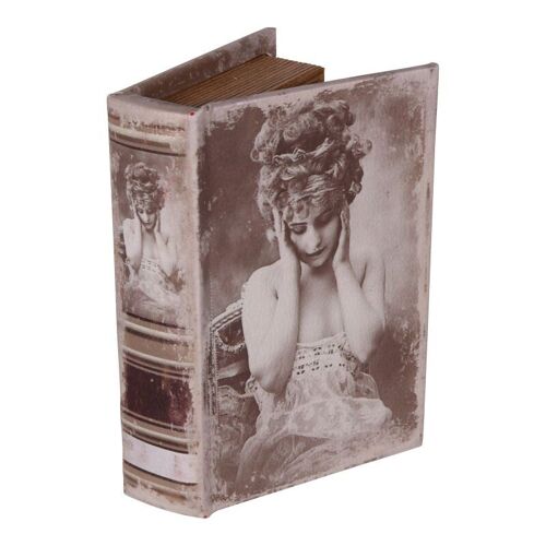 Book box 15cm Lady