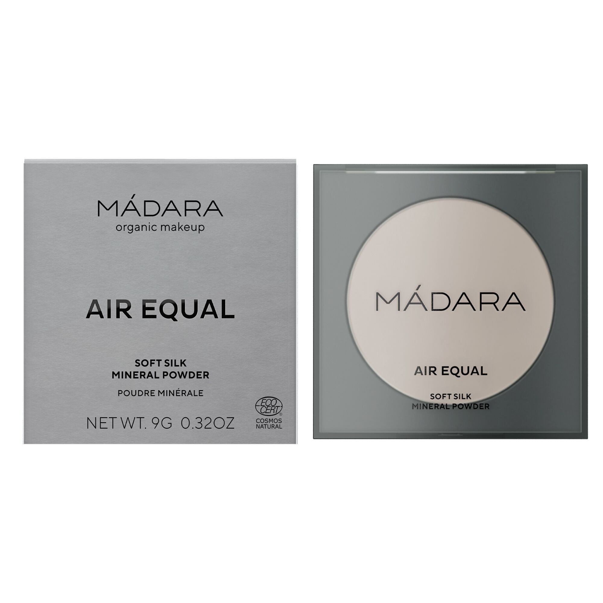 AIR EQUAL Polvere minerale morbida seta, n. 0 TRASLUCENT, 9 g