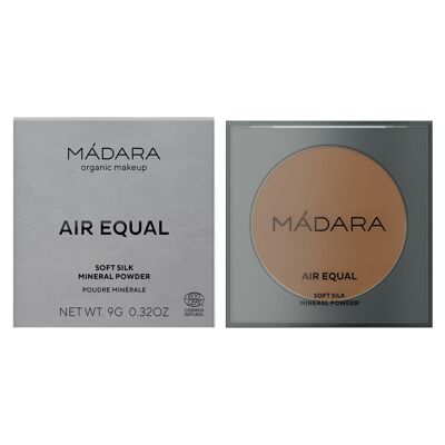 AIR EQUAL Polvo mineral de seda suave, #3 PROFUNDO, 9 g