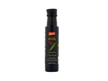Vinaigrette biodynamique au ROMARIN, 100% ITALIEN, 100 ml à base d'huile d'olive extra vierge Demeter 1