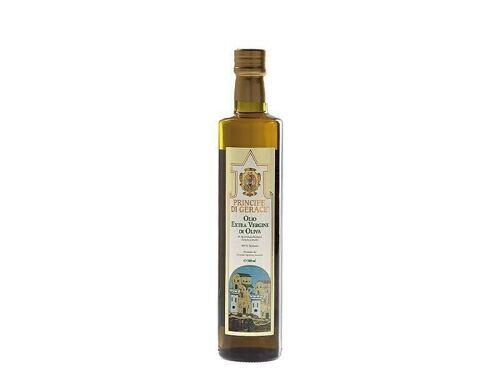 Olio extra vergine di oliva biologico 100% ITALIANO "Principe di Gerace" 500ml