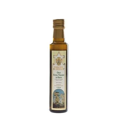 Olio extra vergine di oliva biologico 100% ITALIANO  "Principe di Gerace" 250ml
