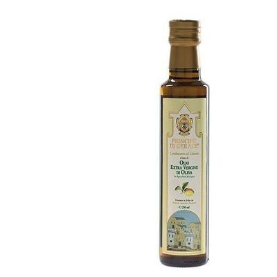 Vinaigrette au citron 250 ml à base d'huile d'olive extra vierge aromatisée biologique