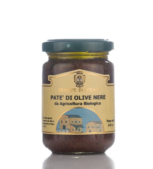 Patè di Olive Nere  BIOLOGICO 135gr