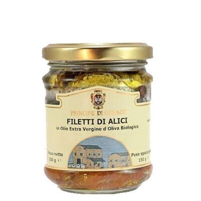 Filets d'anchois FOS à l'huile d'olive extra vierge 200 gr