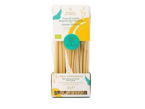 Pasta di semola di grano duro italiano varietà Cappelli - Spaghetti 400 gr