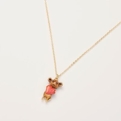 Lysander Mouse Short Necklace