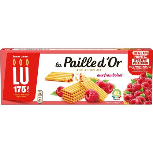 Lu Paille d'or Raspberry Cookies 170 Gr