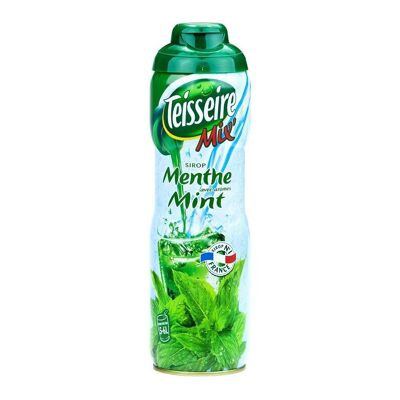 Jarabe concentrado de teisseire de menta francesa