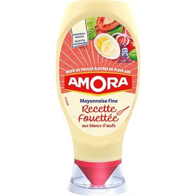 Amora Mayonnaise Fouettée Blancs D'Oeufs 398g