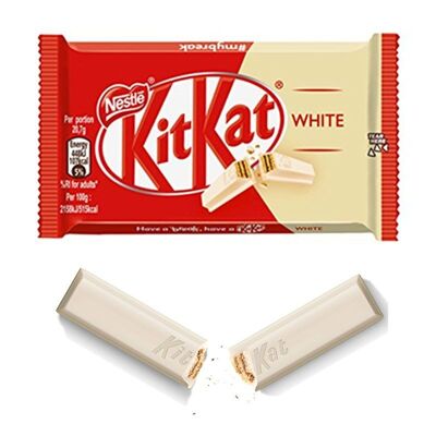 KITKAT White - Barra de chocolate blanco - 41.5g 1.46 onzas