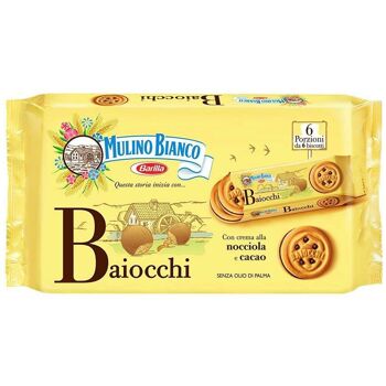 Baiocchi Cookies filled with hazelnut and cocoa cream 11.64 Oz 2